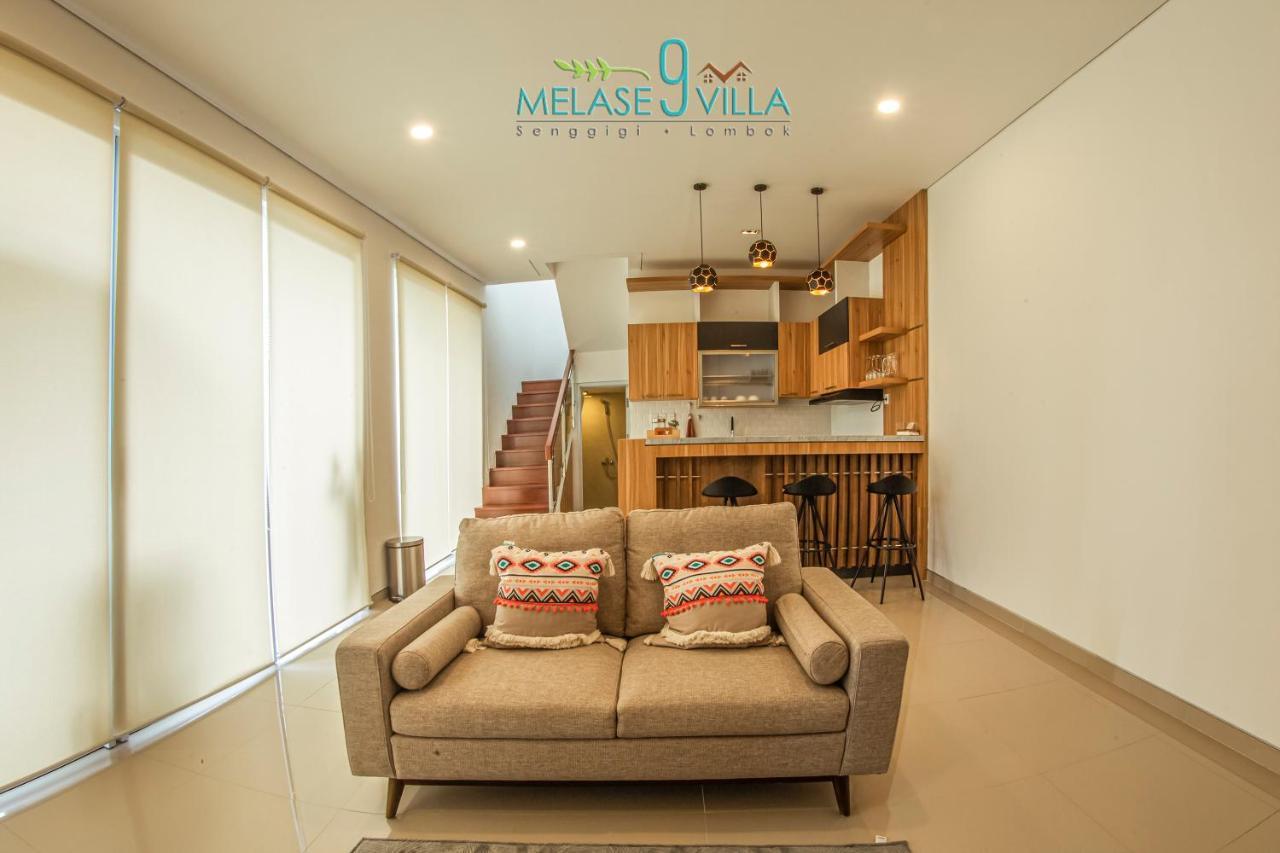 Melase 9 Villa, Senggigi Матарам Екстер'єр фото