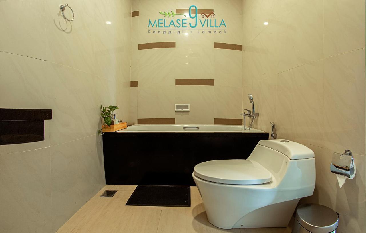 Melase 9 Villa, Senggigi Матарам Екстер'єр фото